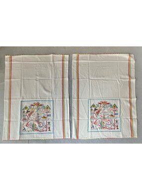 Catstudio Arizona Dish Towels Set of 2 Cotton AZ Map Design 29x21 New Gift